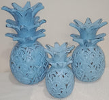 Blue Pineapples (Set of 3)