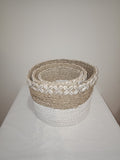 Baskets (Hand woven) Set of 3