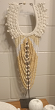 Tribal/ Boho Necklace on a stand (Natural)